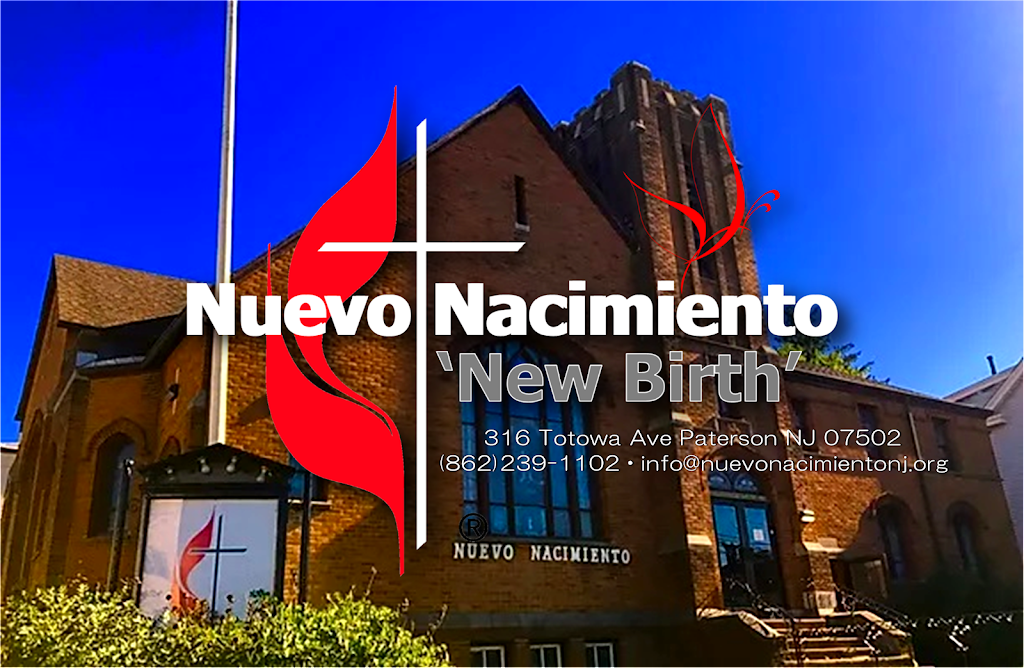 Iglesia Nuevo Nacimiento New Birth | 316 Totowa Ave, Paterson, NJ 07502, USA | Phone: (862) 239-1102
