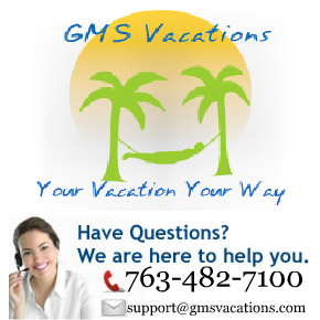 GMS Vacations - Travel Agency | 13038 9th Ave N, Zimmerman, MN 55398, USA | Phone: (763) 482-7100