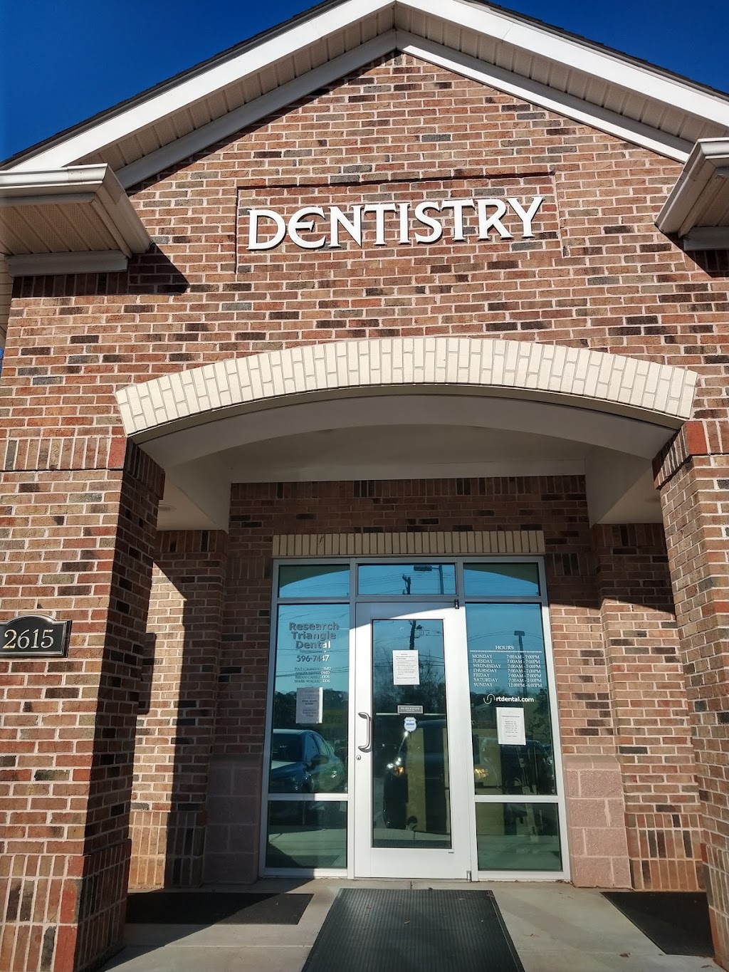 Research Triangle Dental | 2615 S Miami Blvd, Durham, NC 27703, USA | Phone: (919) 596-7447