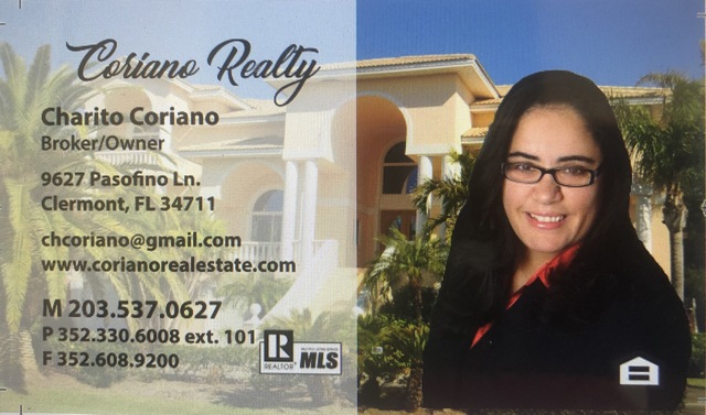 CORIANO REALTY | 9627 Paso Fino Ln, Clermont, FL 34711, USA | Phone: (352) 330-6008