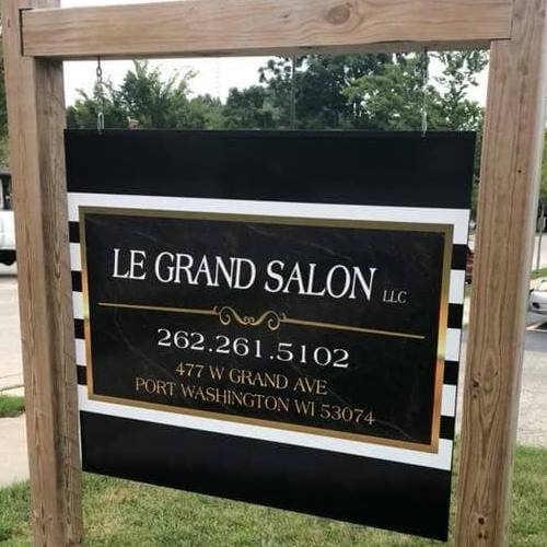Le Grand Salon | 477 W Grand Ave, Port Washington, WI 53074 | Phone: (262) 261-5102