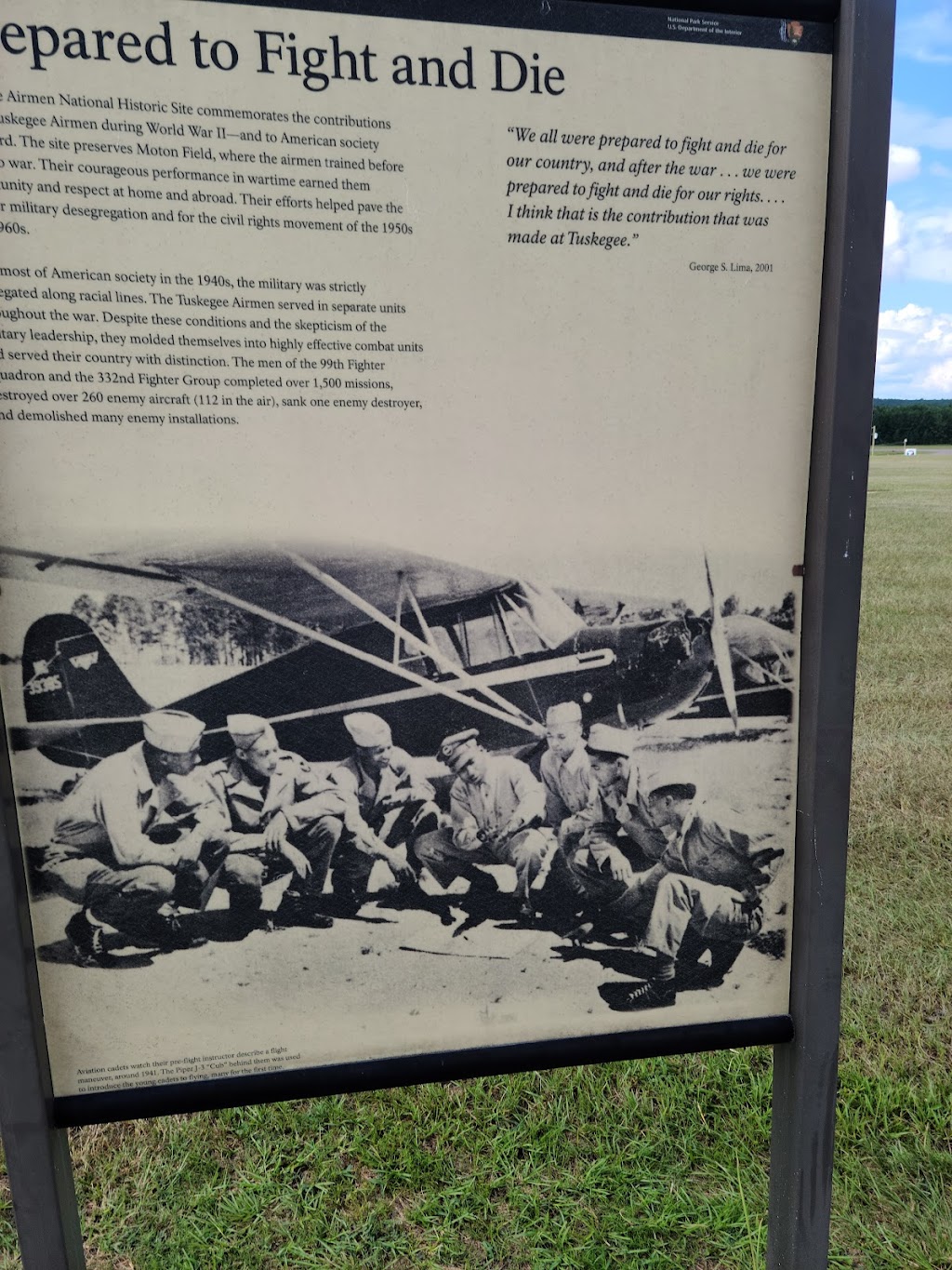 Tuskegee Airmen National Historic Site | 1616 Chappie James Ave, Tuskegee, AL 36083, USA | Phone: (334) 724-0922