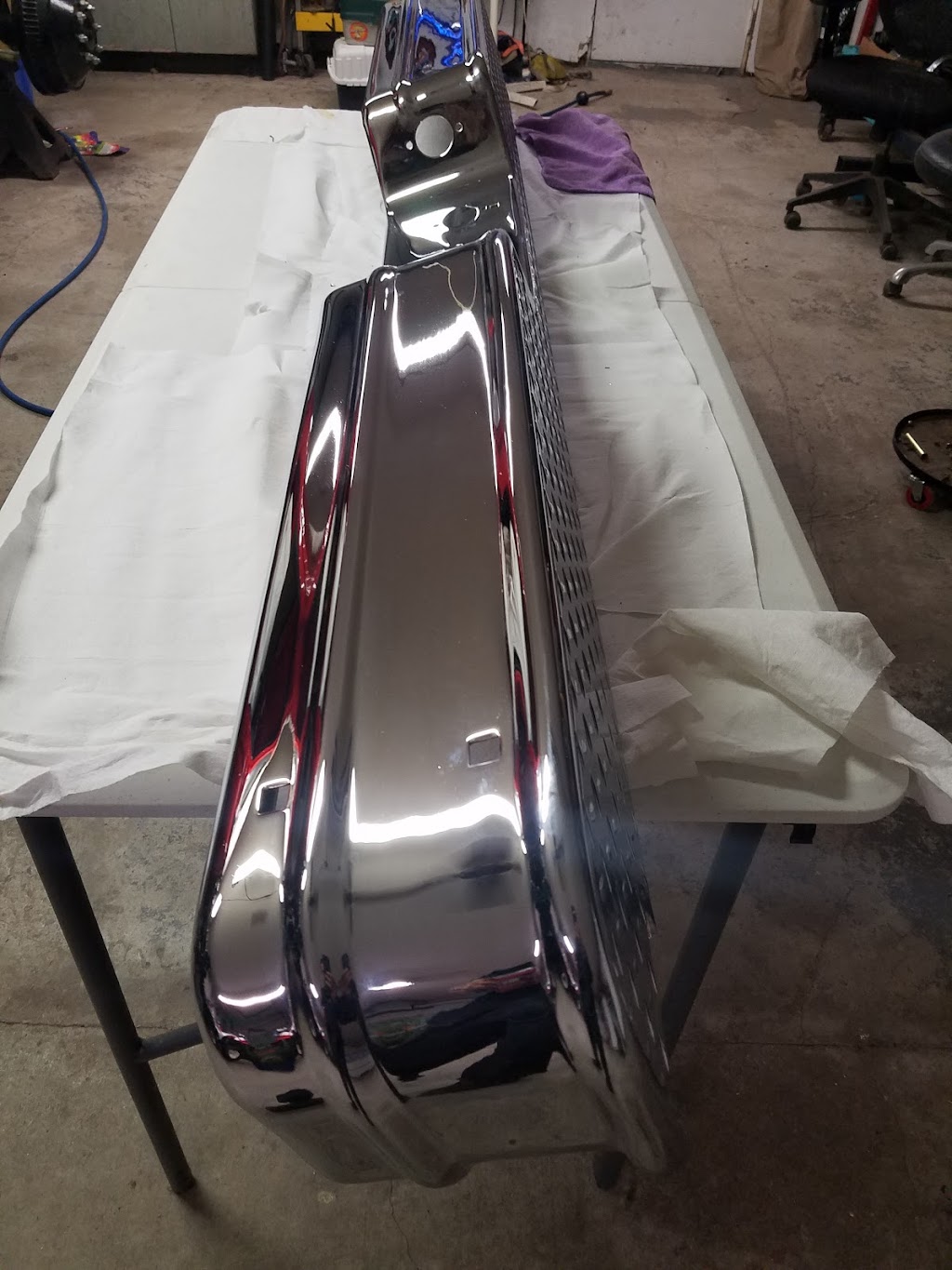 Wells Chrome Plating | 305 W Main St, Collinsville, OK 74021, USA | Phone: (918) 693-3612