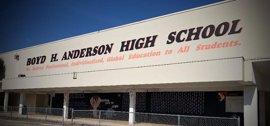 Boyd H. Anderson High School | 3050 NW 41st St, Lauderdale Lakes, FL 33309 | Phone: (754) 322-0200