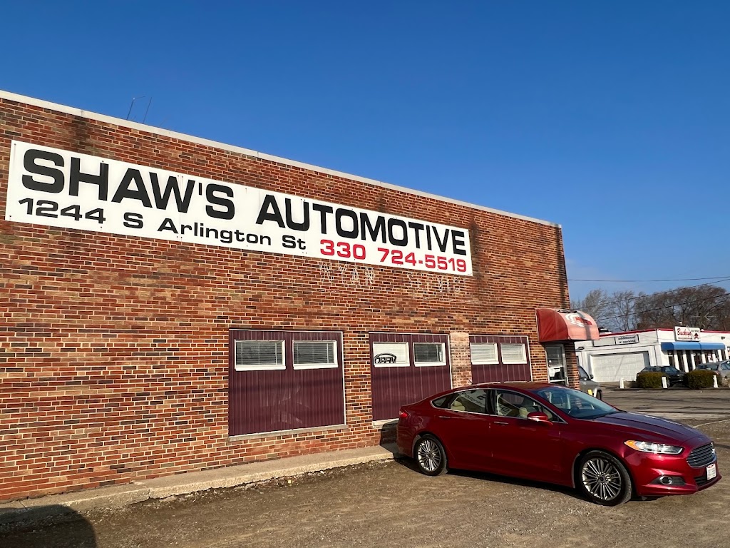 Shaws Automotive | 1244 S Arlington St, Akron, OH 44306, USA | Phone: (330) 724-5519