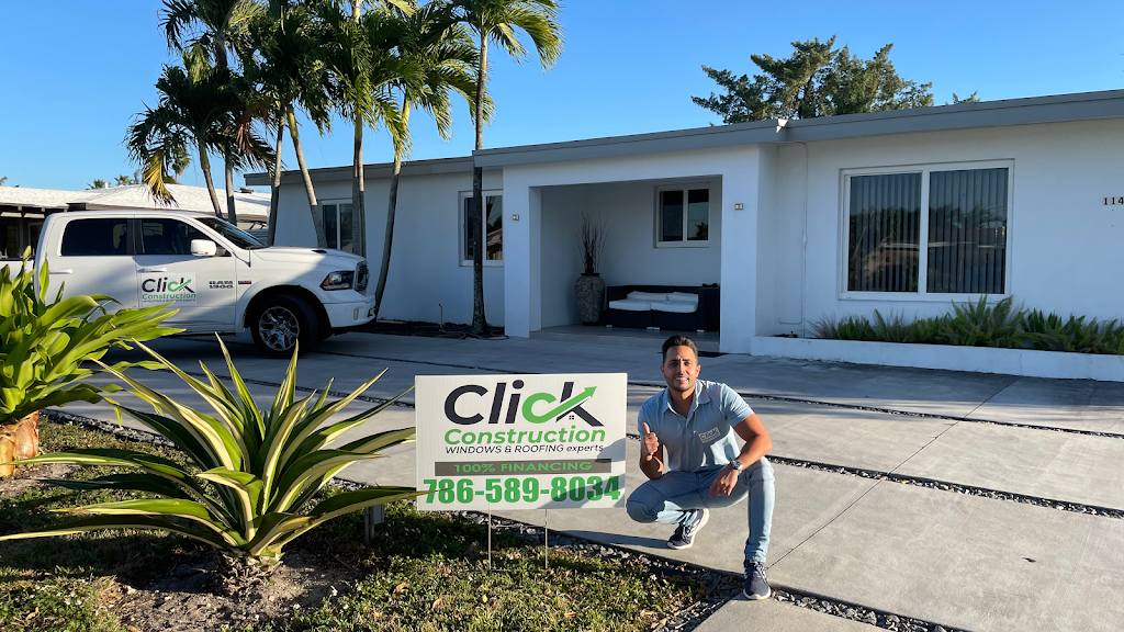 Click Construction & Roofing | 11430 SW 52nd Terrace, Miami, FL 33165, USA | Phone: (786) 321-0696