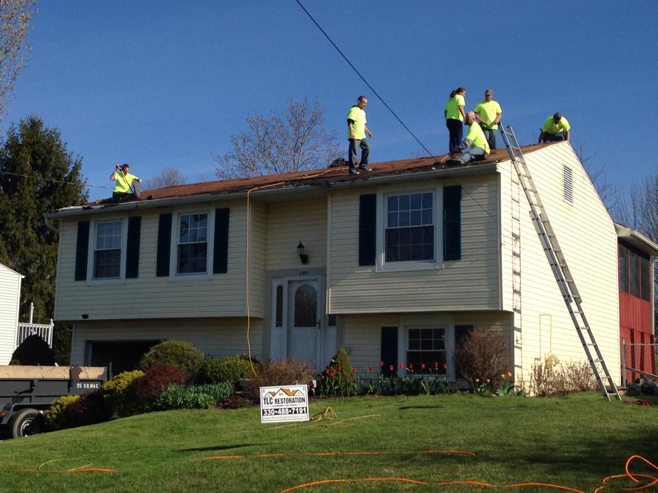 TLC Roofing and Restoration | 168 East Ave, Tallmadge, OH 44278, USA | Phone: (330) 488-7191