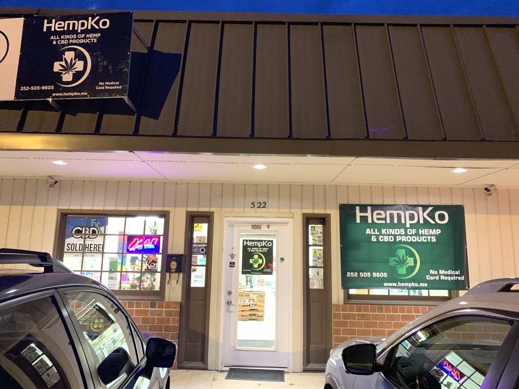 HempKo CBD Store | 522 E Williams St, Apex, NC 27502, USA | Phone: (252) 505-9605