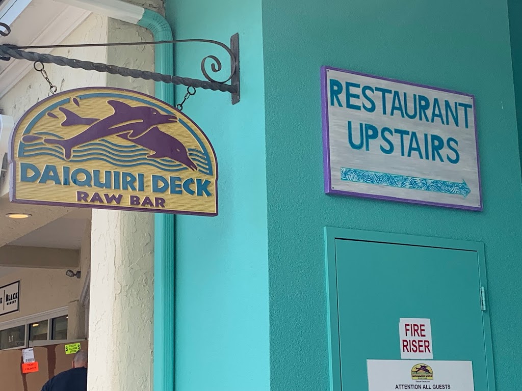 Daiquiri Deck St. Armands Circle | 325 John Ringling Blvd, Sarasota, FL 34236, USA | Phone: (941) 388-3325