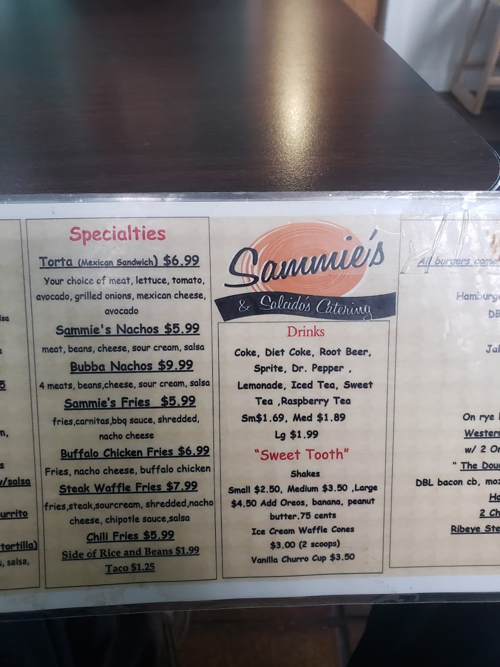 Sammies Restaurant | 2517 El Centro Blvd, Nicolaus, CA 95659, USA | Phone: (530) 655-3025