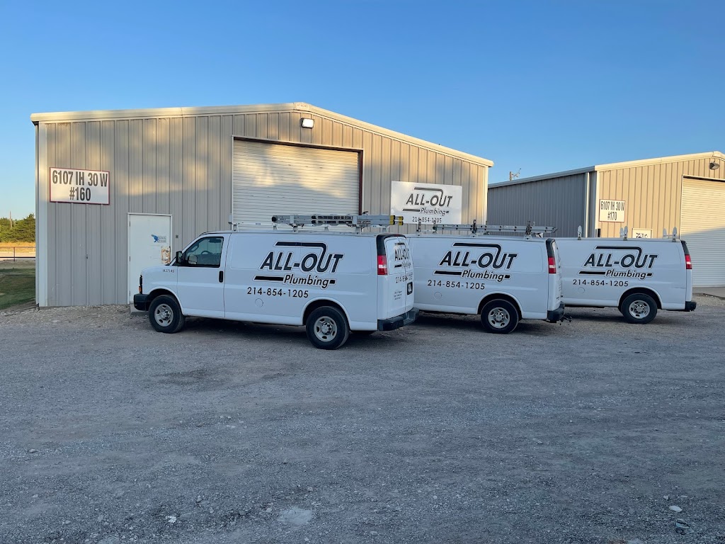 All-Out Plumbing | 6107 I-30 Frontage Rd Suite 160, Royse City, TX 75189, USA | Phone: (214) 854-1205