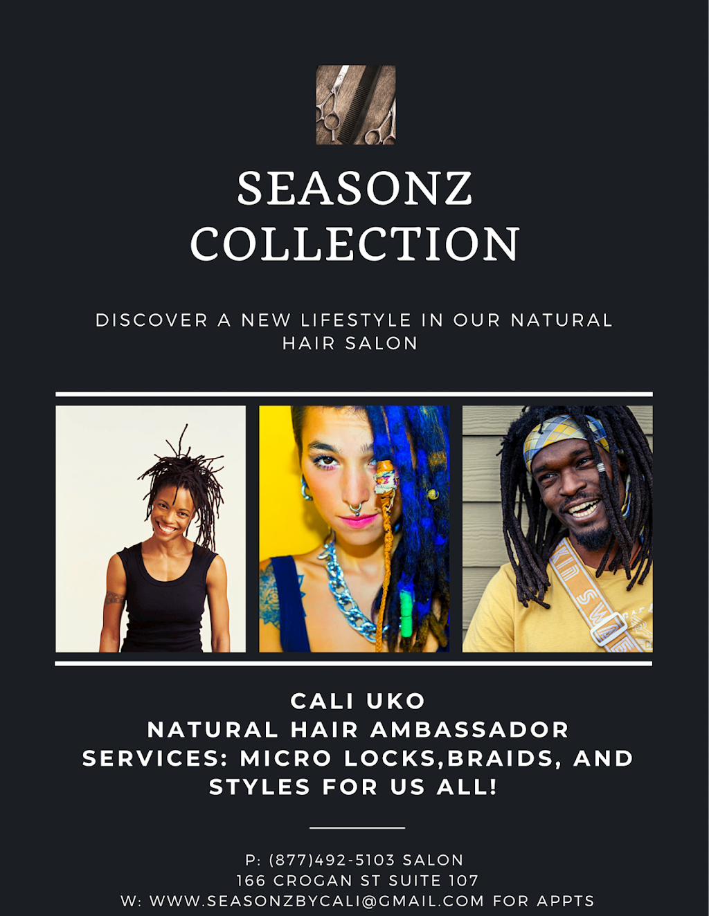 Seasonz Collection | Studio Z Salon Suites, 166 E Crogan St Suite 107, Lawrenceville, GA 30046, USA | Phone: (877) 492-5103