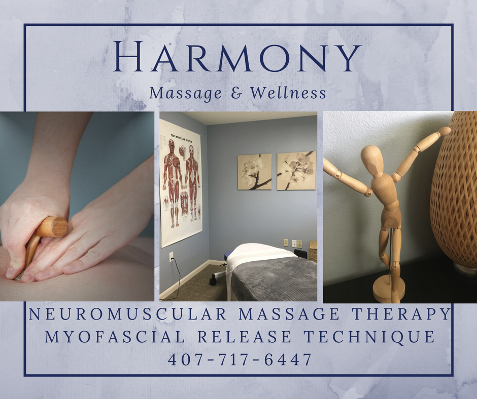 Harmony Massage & Wellness | 446 N Dillard St #2, Winter Garden, FL 34787 | Phone: (407) 717-6447