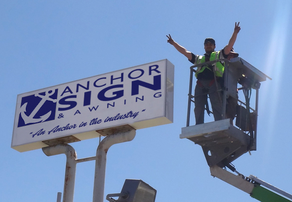 Anchor Sign & Awning | 407 Blade Ave, Cincinnati, OH 45216, USA | Phone: (513) 394-9943