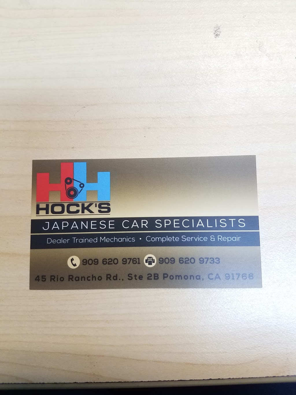 Hocks Japanese Car Specialists | 45 Rio Rancho Rd ste 2b, Pomona, CA 91766, USA | Phone: (909) 620-9761