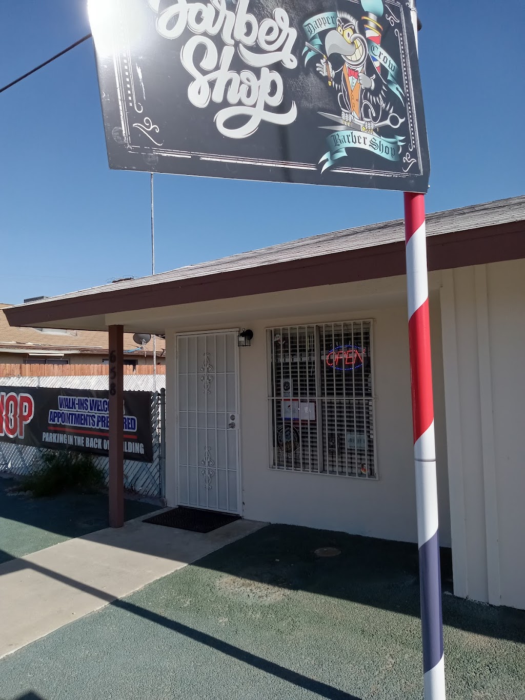 Dapper Crow Barbershop | 658 E Main St, San Jacinto, CA 92583, USA | Phone: (951) 378-5429