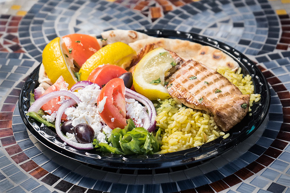 Yassou Greek Grill | 7871 W Charleston Blvd #110, Las Vegas, NV 89117, USA | Phone: (702) 798-8989