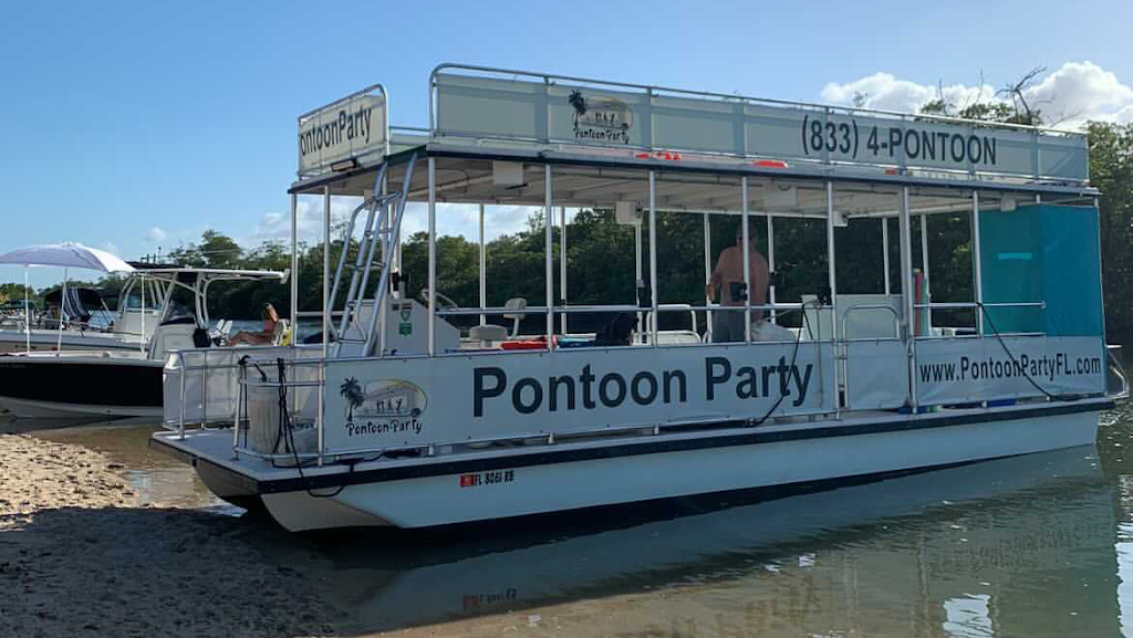Pontoon Party | 801 Seabreeze Blvd, Fort Lauderdale, FL 33316, USA | Phone: (833) 476-6866
