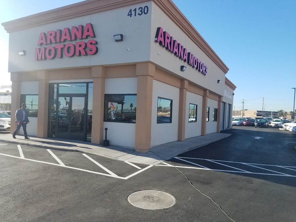Ariana Motors | 4130 Boulder Hwy, Las Vegas, NV 89121, USA | Phone: (702) 381-0977