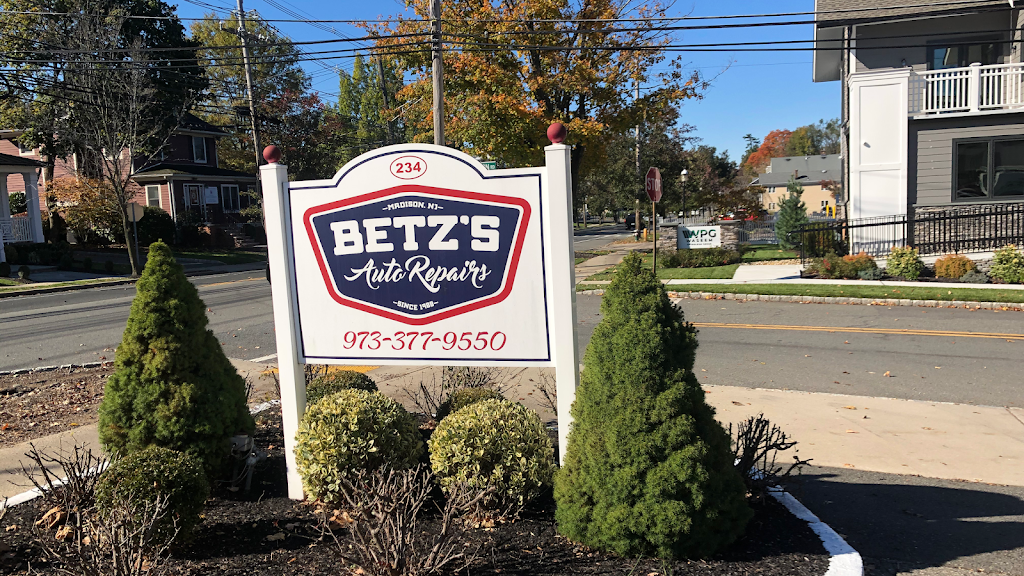 Betzs Auto Repairs | 234 Main St, Madison, NJ 07940, USA | Phone: (973) 377-9550