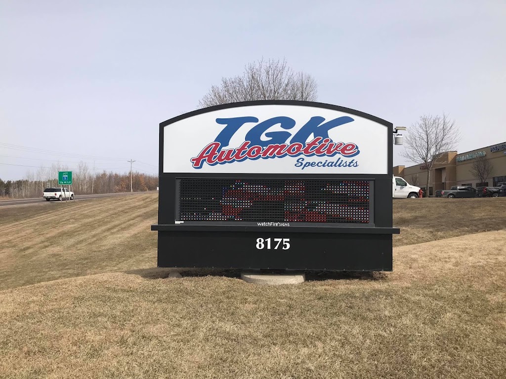 TGK Automotive of Chanhassen | 8175 Hazeltine Blvd, Chaska, MN 55318, USA | Phone: (952) 368-5000