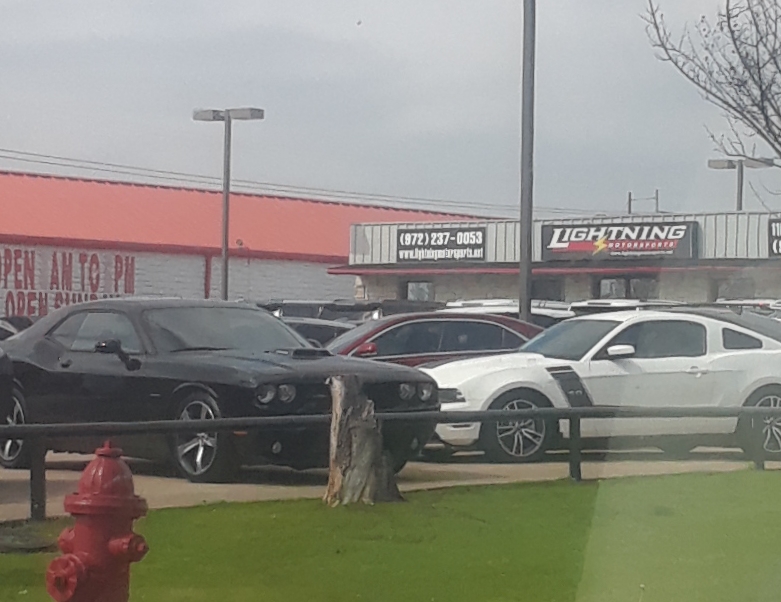 Lightning Motorsports | 1100 W Pioneer Pkwy, Grand Prairie, TX 75051, USA | Phone: (972) 237-0053