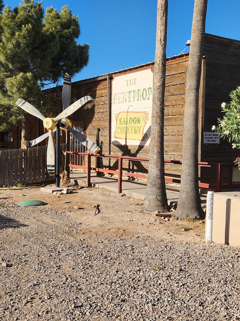 Bent Prop Saloon & Cookery | 4828 N Taylor St, Eloy, AZ 85131, USA | Phone: (520) 466-9268