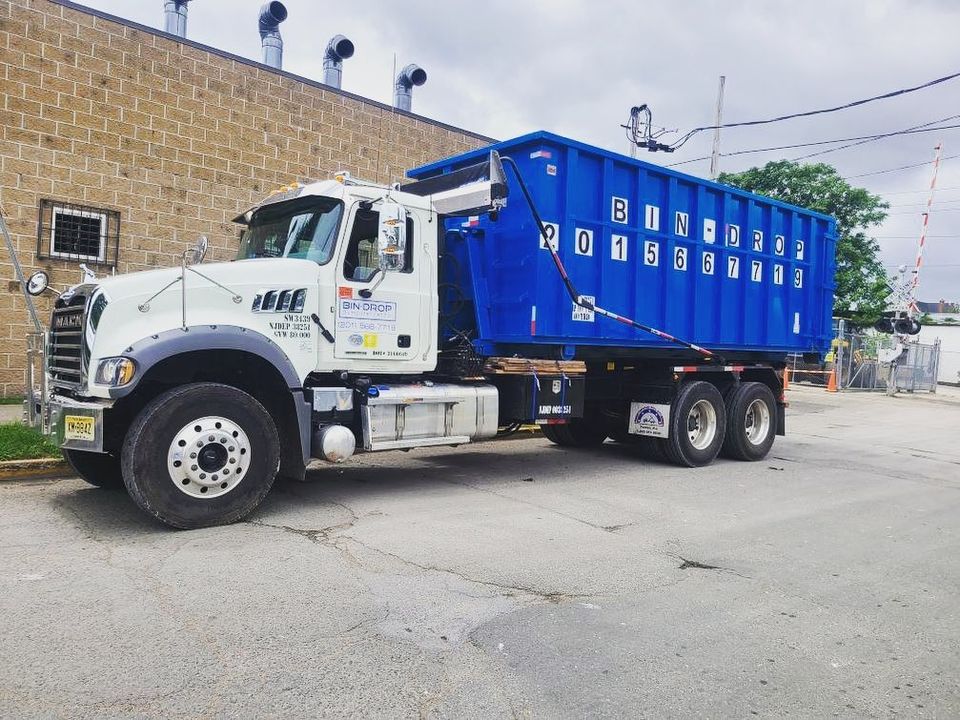 Bin Drop Dumpster Rental | 555 Industrial Rd, Carlstadt, NJ 07072, United States | Phone: (201) 566-7719