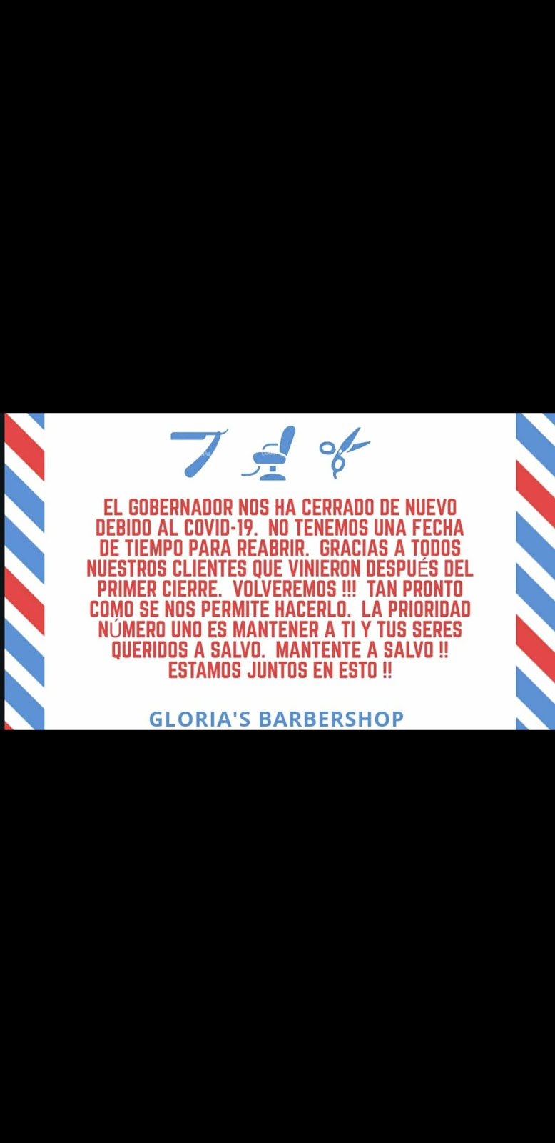 Glorias Barber shop | 6071 State St, Huntington Park, CA 90255, USA | Phone: (323) 901-8425