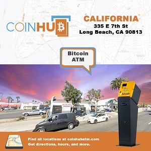 Long Beach Bitcoin ATM - Coinhub | 335 E 7th St, Long Beach, CA 90813, United States | Phone: (702) 900-2037