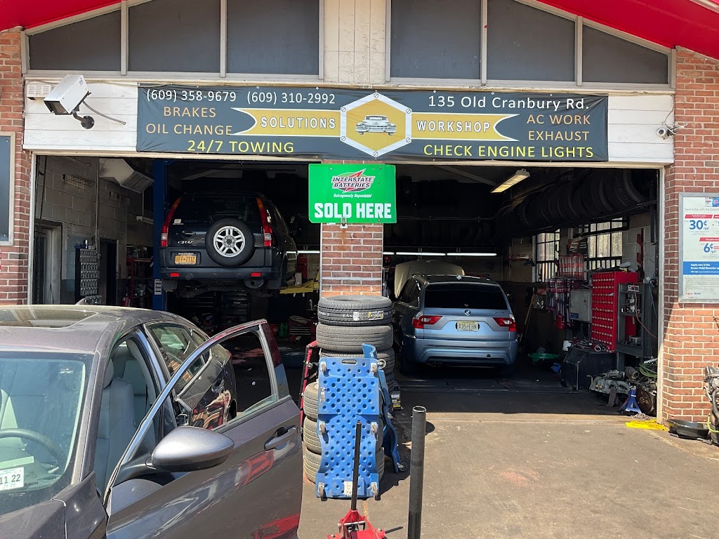 SOLUTION WORKSHOP AUTO REPAIR | 135 Old Cranbury Rd, East Windsor, NJ 08520, USA | Phone: (609) 310-2992