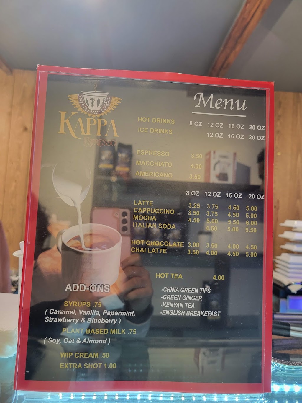 Kappa Espresso | 15061 Military Rd S, SeaTac, WA 98188, USA | Phone: (206) 906-9615