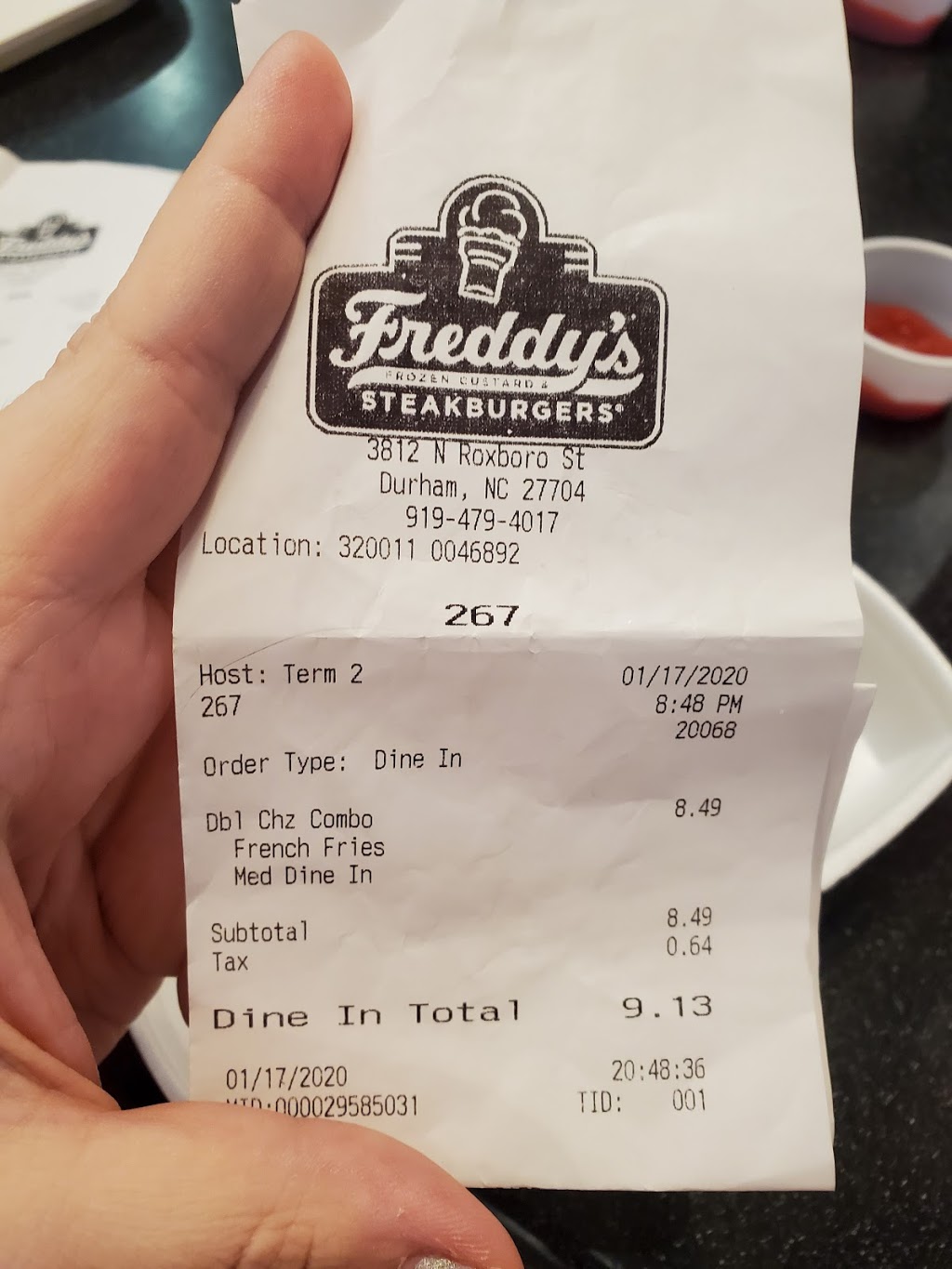 Freddys Frozen Custard & Steakburgers | 3812 N Roxboro St, Durham, NC 27704, USA | Phone: (919) 479-4017