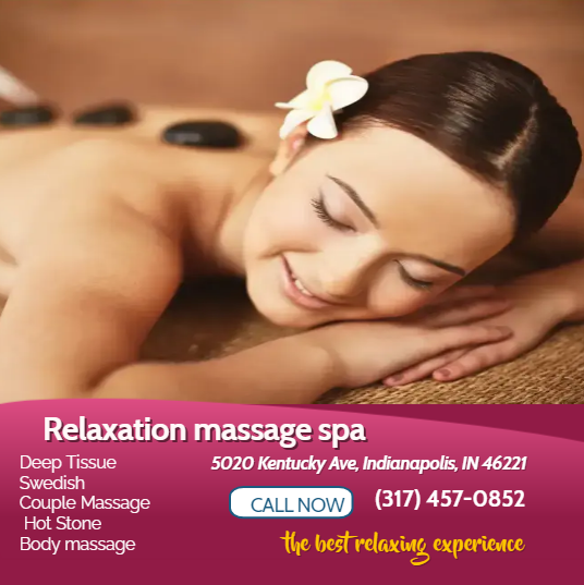 Relaxation Massage Spa | 5020 Kentucky Ave, Indianapolis, IN 46221 | Phone: (317) 457-0852