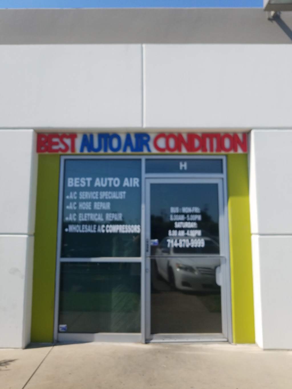 Best Auto Air Conditioning & Heating | 1631 N Placentia Ave H, Anaheim, CA 92806, USA | Phone: (714) 870-9999