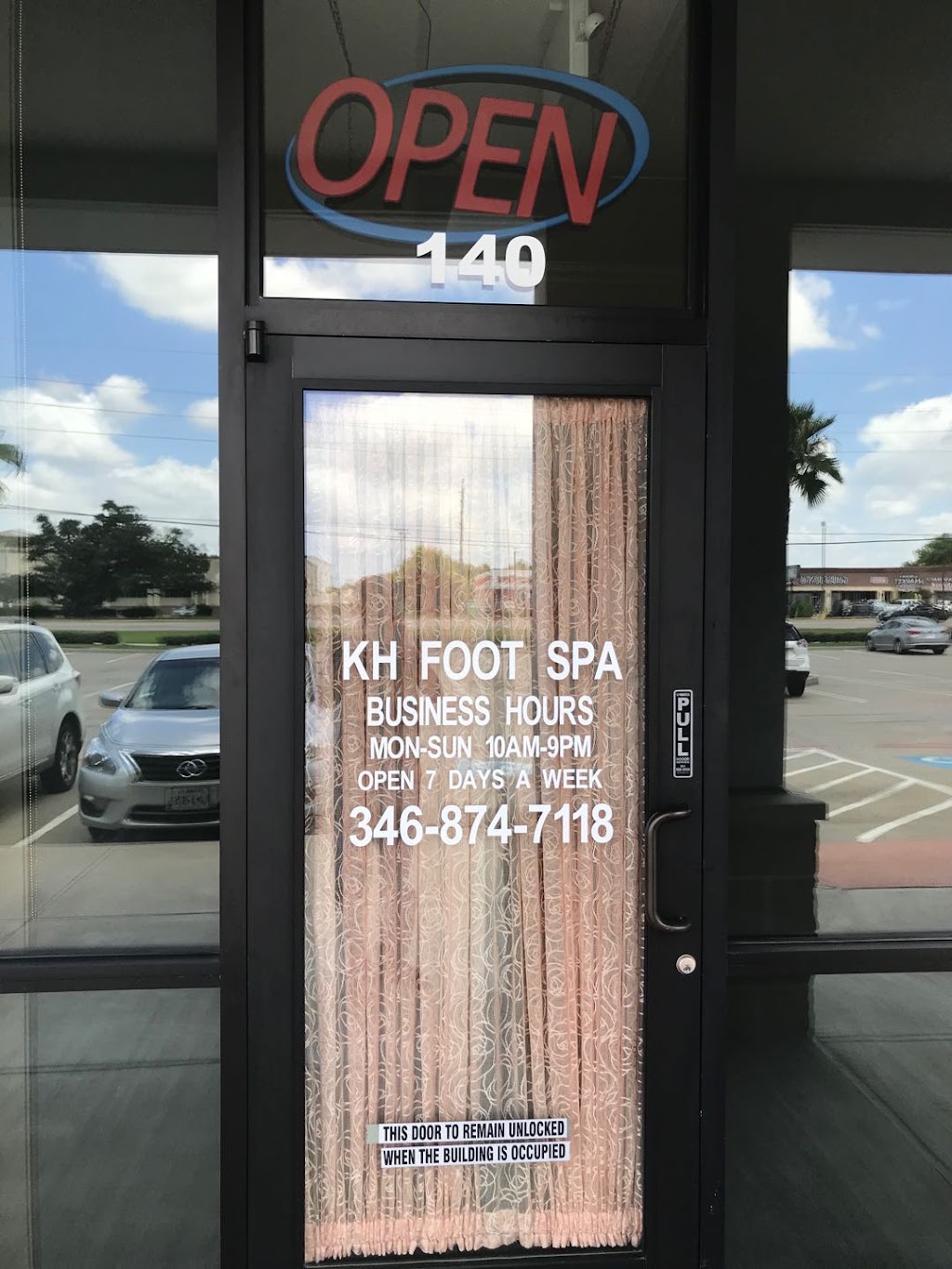 KH foot spa | 7119 FM 1464 #140, Richmond, TX 77407 | Phone: (346) 874-7118