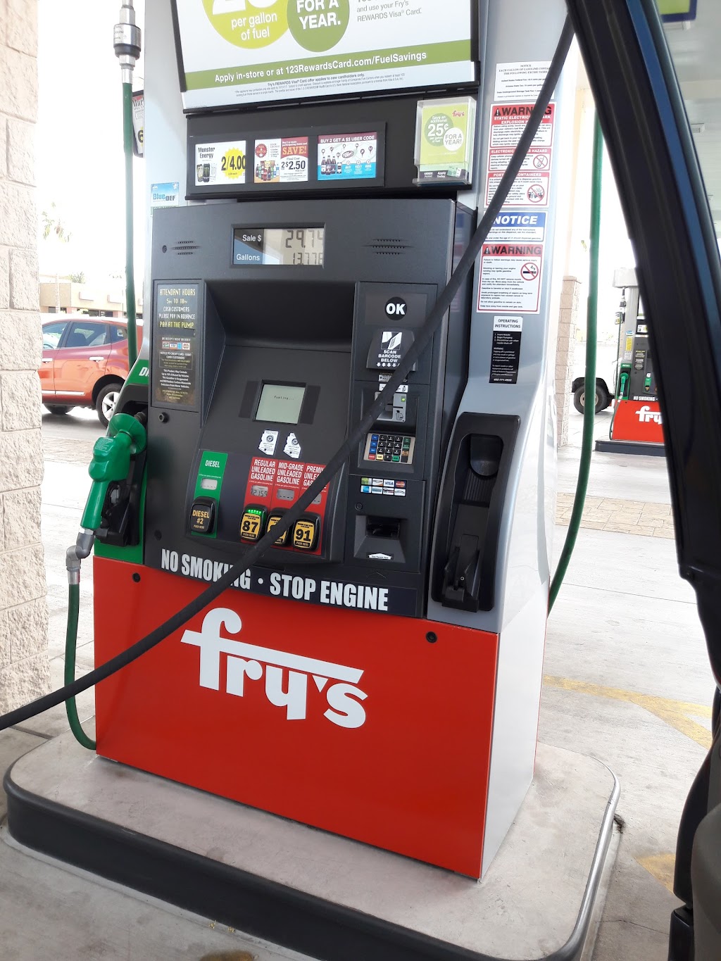 Frys Fuel Center | 2041 N Recker Rd, Mesa, AZ 85215, USA | Phone: (480) 641-6722