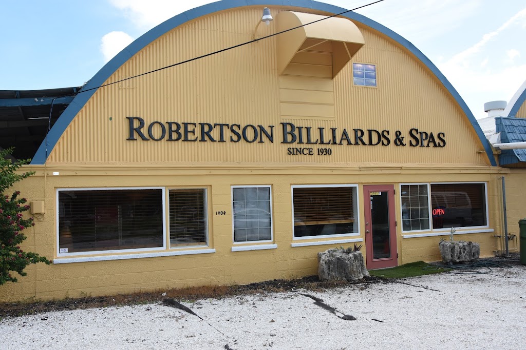 Robertson Billiards & Spas Sarasota | 1404 Central Ave, Sarasota, FL 34236, USA | Phone: (941) 330-0001