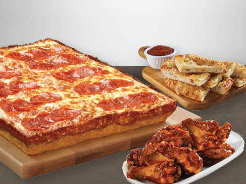 Papa Romano’s Pizza & Mr. Pita | 3025 E Walton Blvd, Auburn Hills, MI 48326, USA | Phone: (248) 377-0440