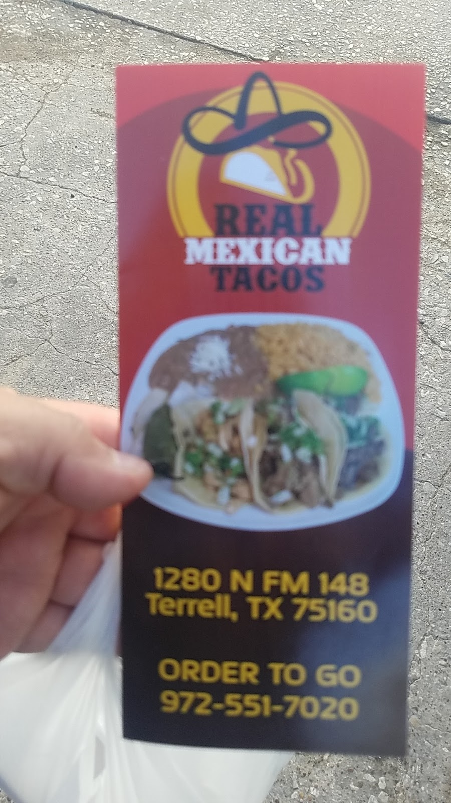 Real Mexican Tacos | 1280 FM148, Terrell, TX 75160, USA | Phone: (972) 551-7020