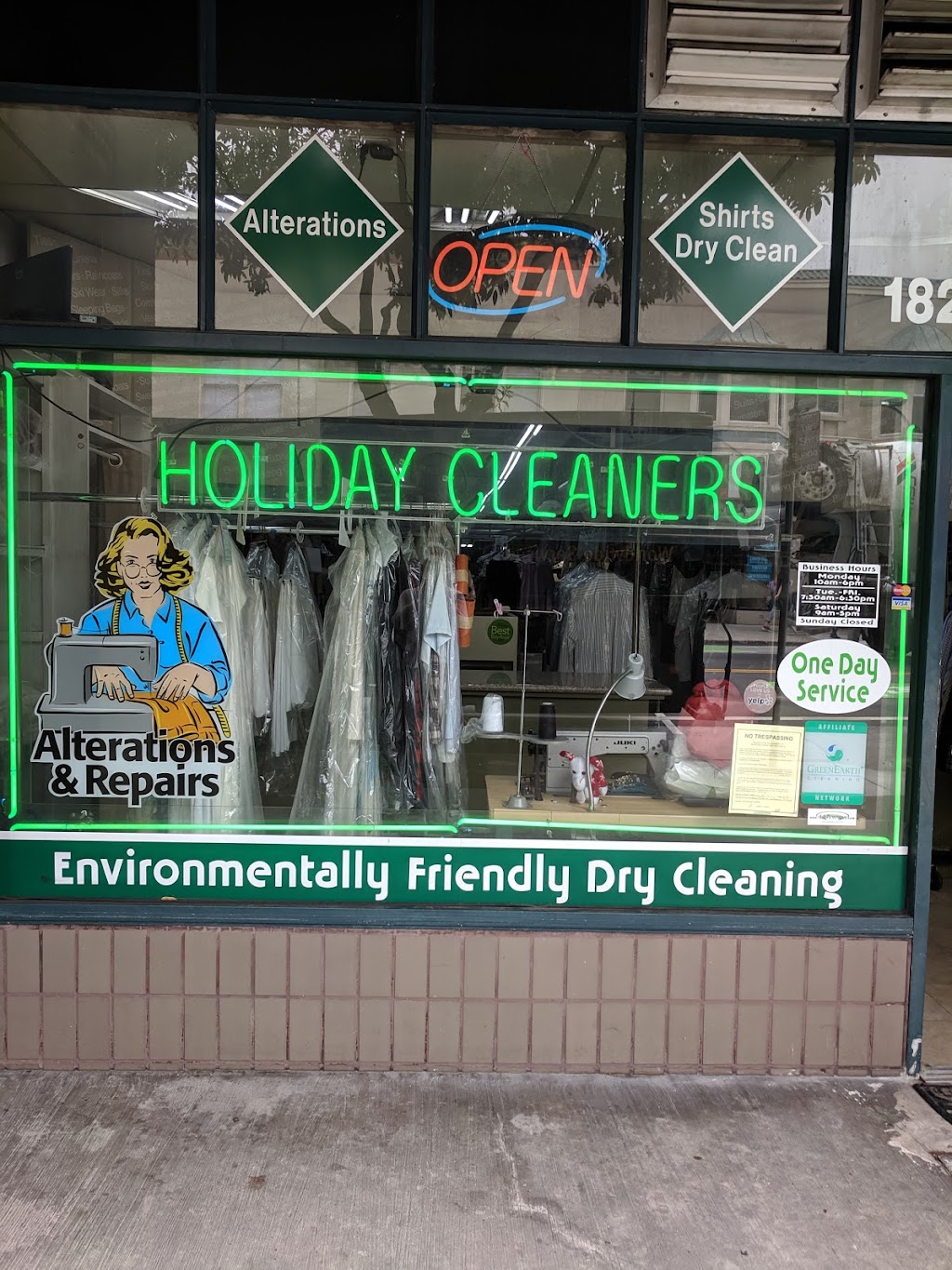 Holiday Cleaners | 1820 Polk St, San Francisco, CA 94109, USA | Phone: (415) 928-5707
