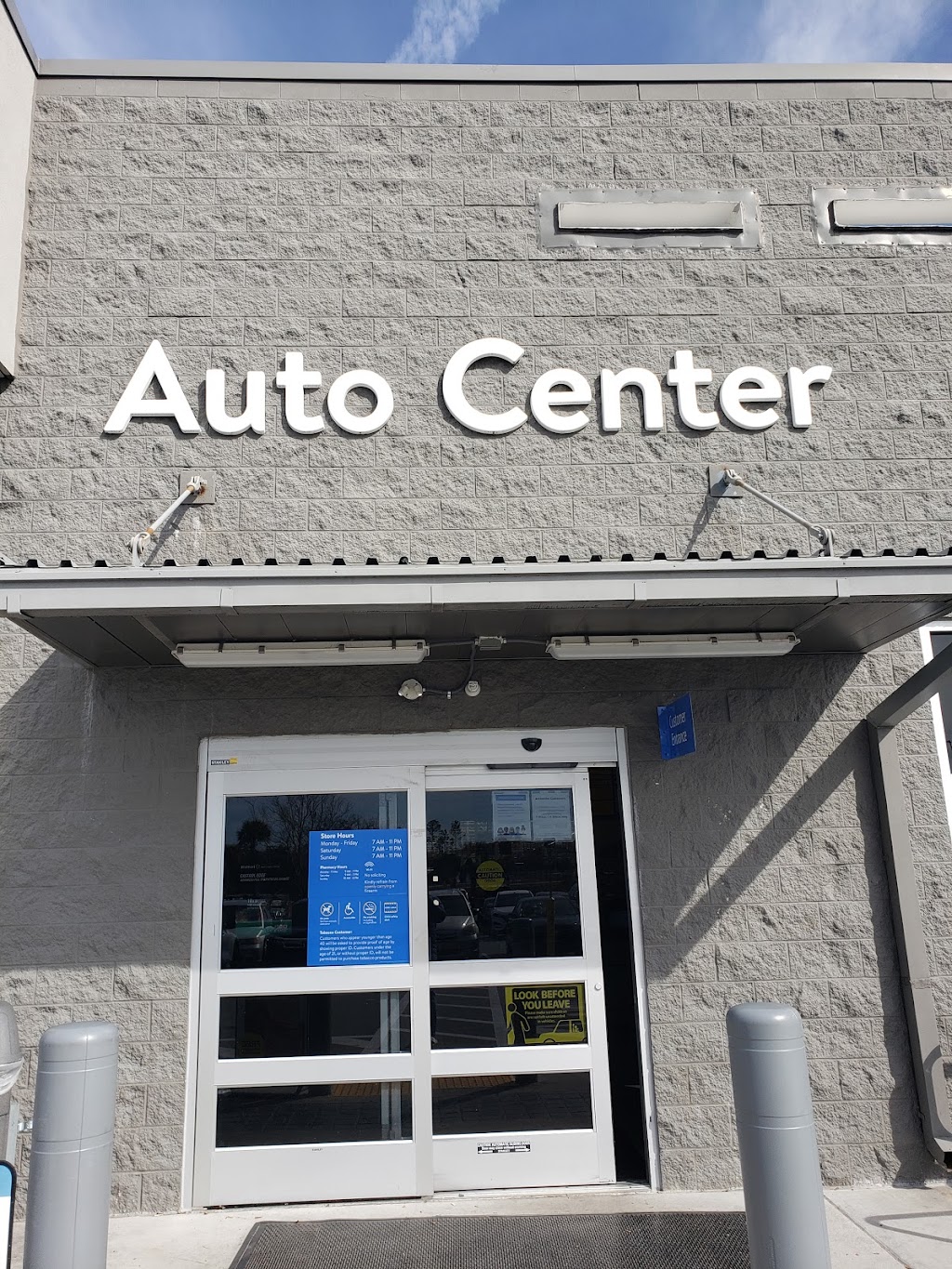 Walmart Auto Care Centers | 845 Durbin Pavilion Dr, St Johns, FL 32259 | Phone: (904) 417-9674