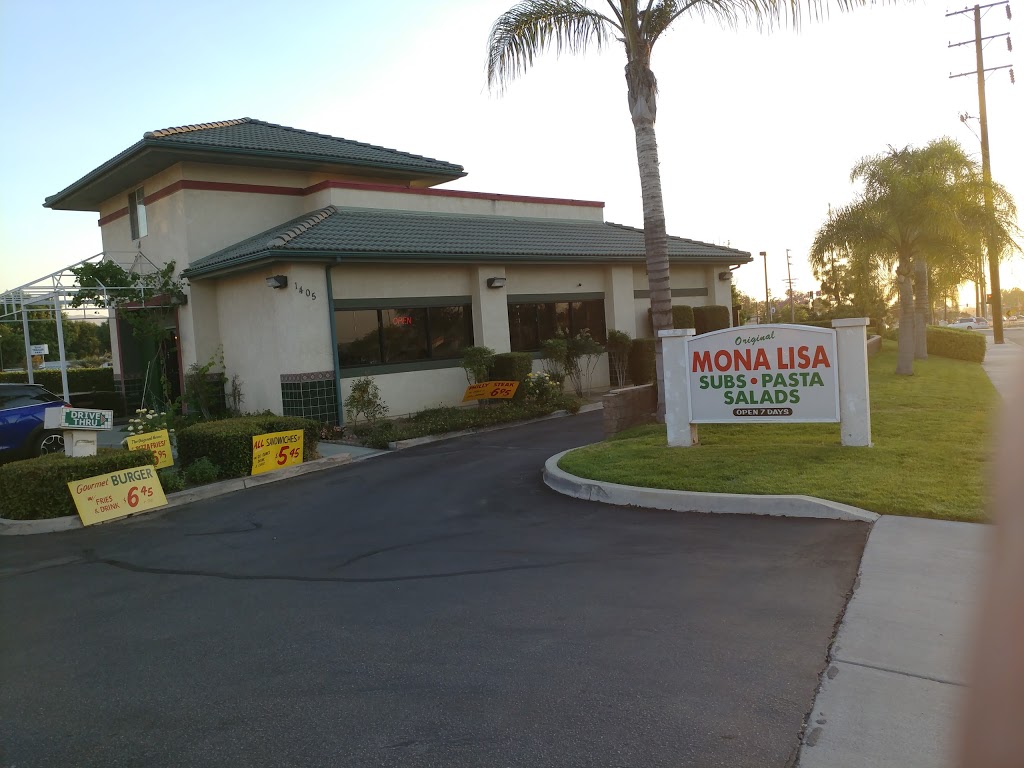 Original Mona Lisa Restaurant | 1405 W Colton Ave, Redlands, CA 92374, USA | Phone: (909) 335-0818