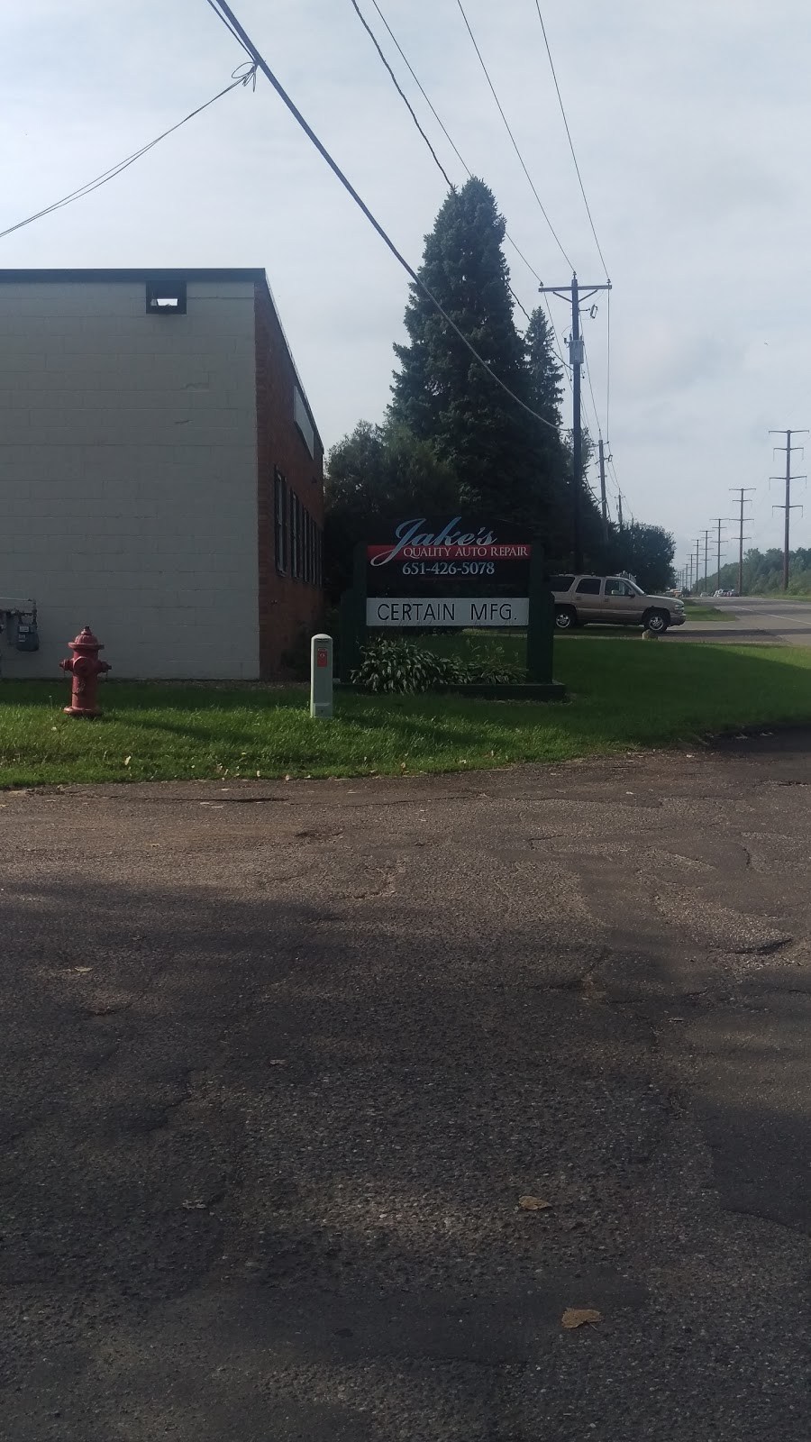 Jakes Quality Auto Repair | 4034 Hoffman Rd, White Bear Lake, MN 55110, USA | Phone: (651) 426-5078