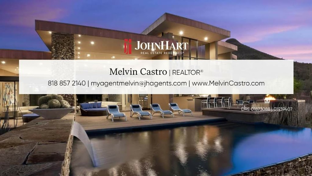Melvin Castro at JohnHart Real Estate | 800 N Hoover St, Los Angeles, CA 90029, USA | Phone: (818) 857-2140