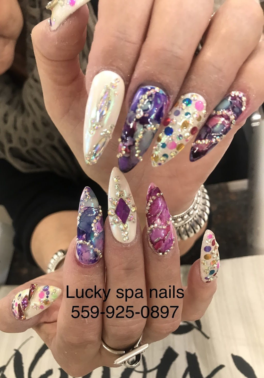 Lucky Spa Nails | 1118 N Lemoore Ave, Lemoore, CA 93245, USA | Phone: (559) 925-0897