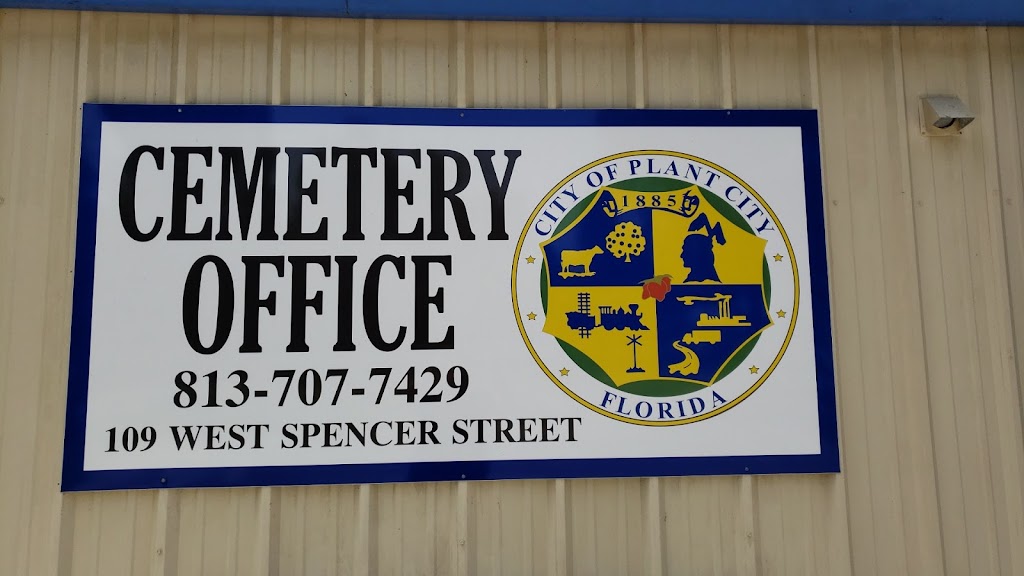 Plant City Cemetery Office | 109 W Spencer St, Plant City, FL 33563, USA | Phone: (813) 707-7429