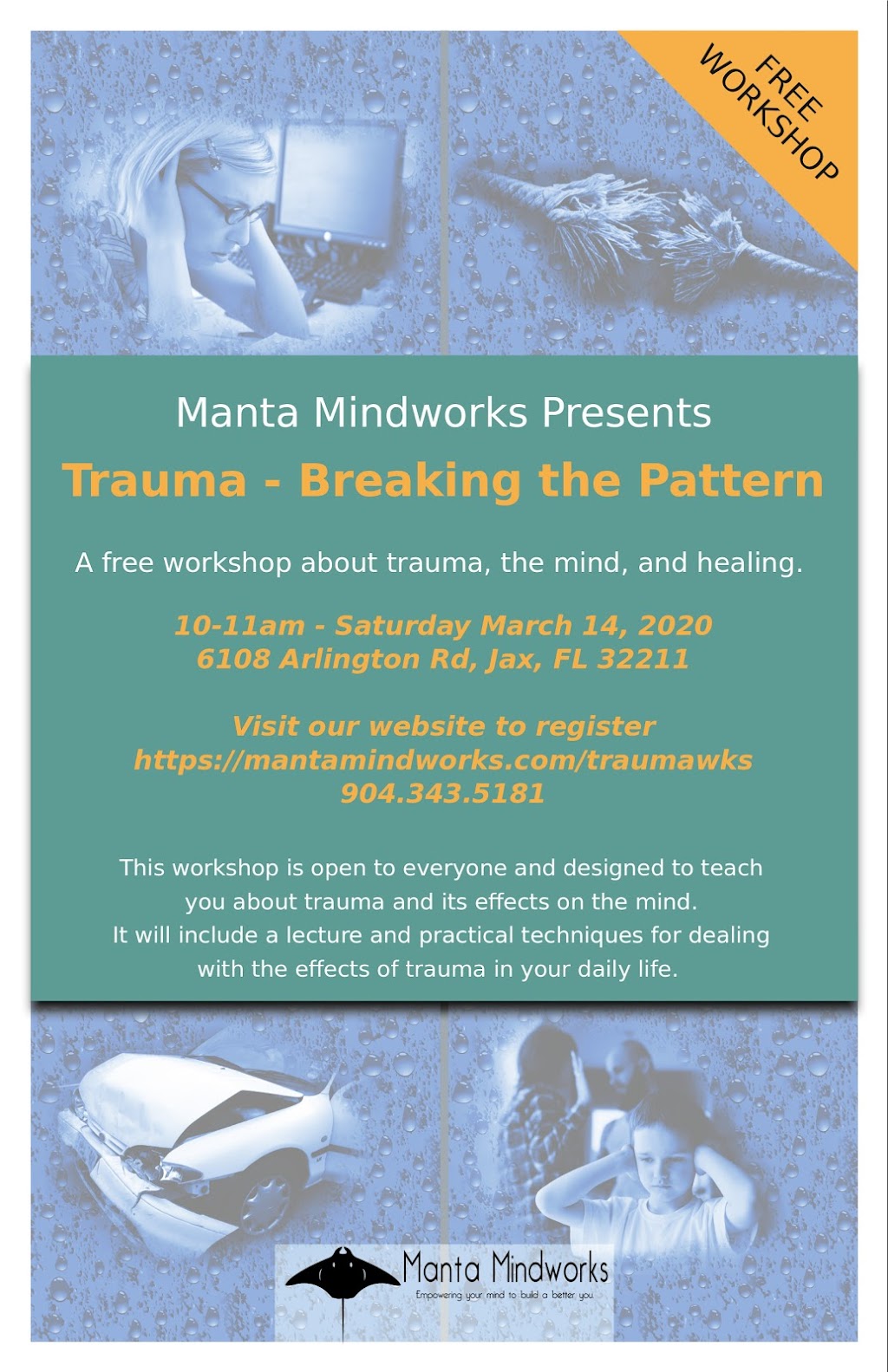 Manta Mindworks | 6108 Arlington Rd, Jacksonville, FL 32211, USA | Phone: (904) 343-5181