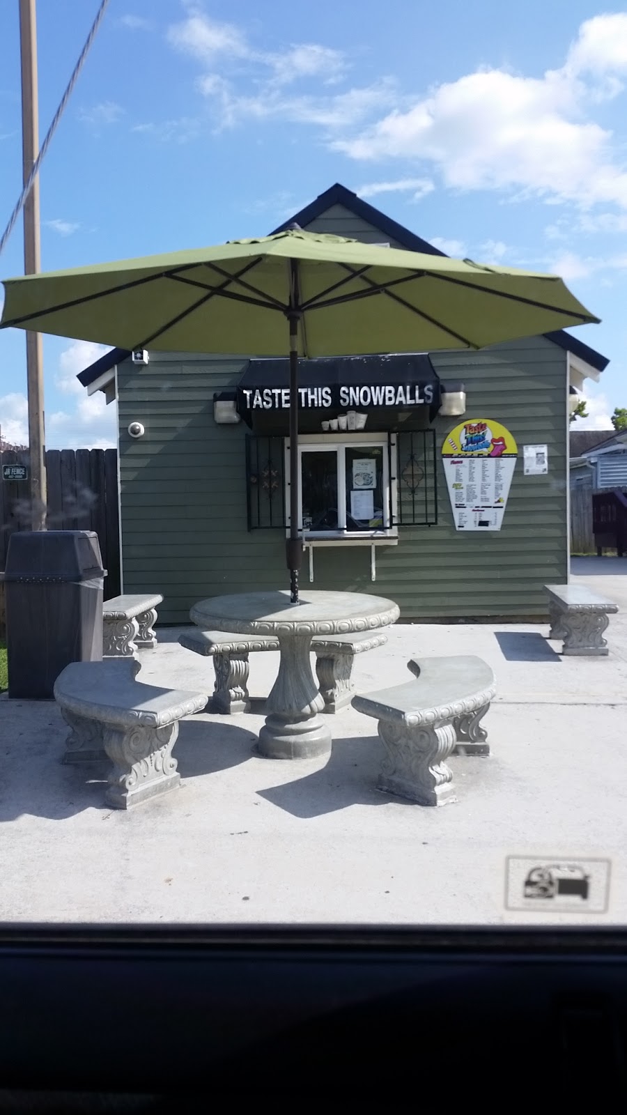 Taste This! Snowballs | 2532-2560 Filmore Ave, New Orleans, LA 70122, USA | Phone: (504) 654-6144