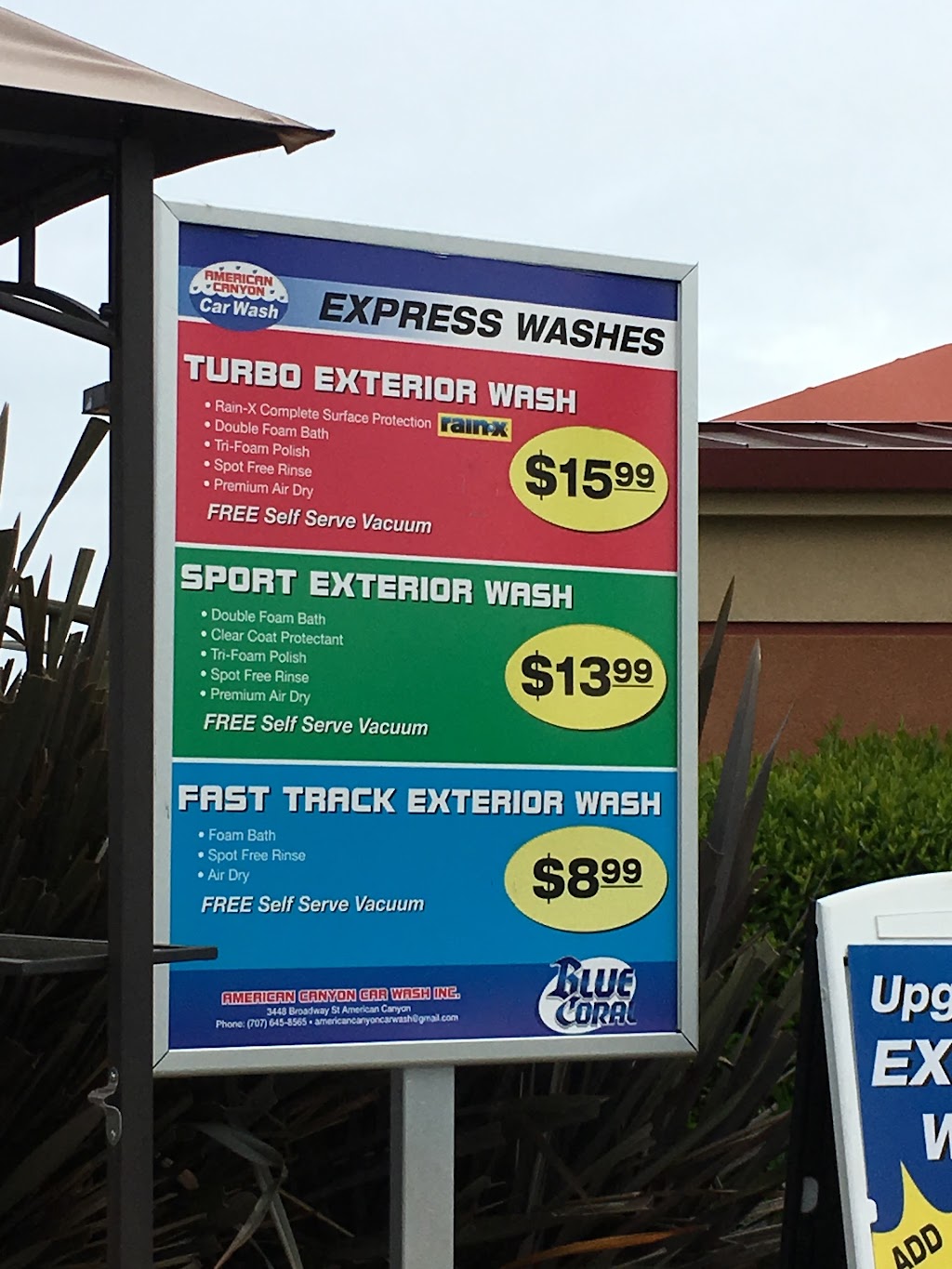 American Canyon Car Wash | 3448 Broadway, American Canyon, CA 94503, USA | Phone: (707) 645-8565